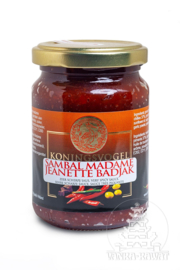 Koningsvogel Sambal Madam Jeanette badjak 200gr