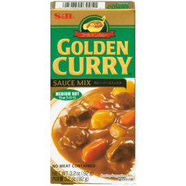 S&B Golden Curry mild 92 gram