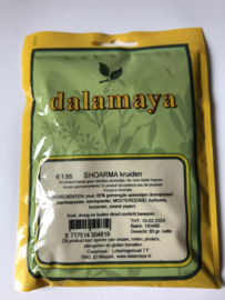 dalamaya Shoarma kruiden zakje 80 gr