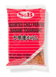 S&b japanse (togarashi)7 kruidenpoeder 300 gram