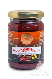 Koningsvogel Sambal Habanero badjak 200gr