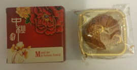 Mini Mooncake met witte lotus pasta met eidooier