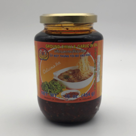 Double Seahorse Ground chili & Garlic in oil 454 gr