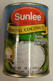Sunlee  jonge cocos vlees in siroop