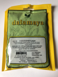 dalamaya 4 Seizoenen peper zakje 65 gr