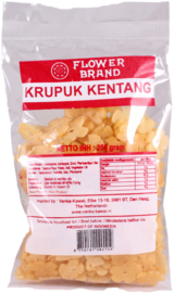 Krupuk kentang (ongebakken)