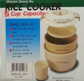 Magnetron rijst cooker small 2cups