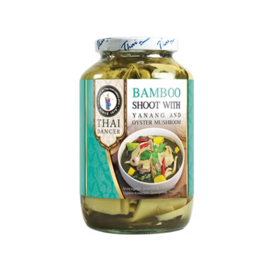thai dancer bamboo shoot with yanang and oyster mushroom 680 gram