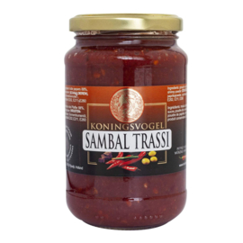 Koningsvogel Sambal Trassi 375gr