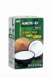Aroy-d  coconut milk 250 ml