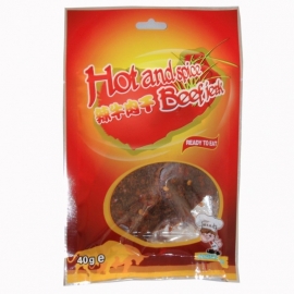 Beef Jerk hot and spice 40 gr