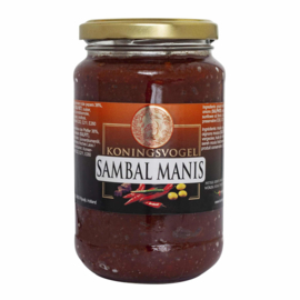 Koningsvogel Sambal Manis 375gr