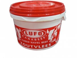 Zoutvlees Lufo 2 kg emmer