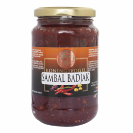 Koningsvogel Sambal Badjak 375gr