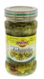 Baktat Jalapeno gesneden