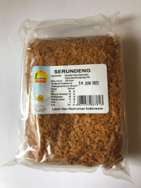 Nesia Serundeng (Seroendeng) 250 gram zonder   pinda