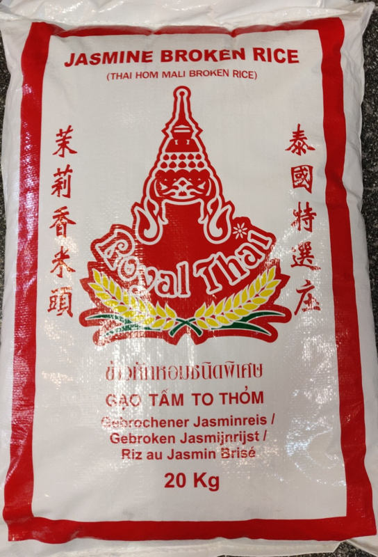 Royal Thai Jasmine broken rice 20kg