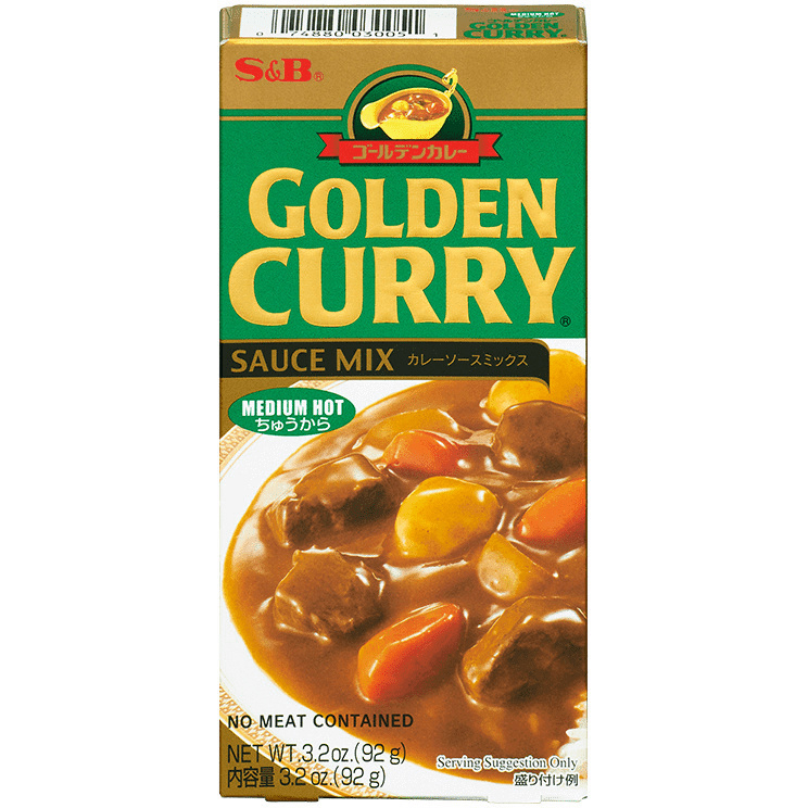 Kalmte Verzending Gentleman vriendelijk S&B Golden Curry mild 92 gram | Japans producten | Toko Tjin onlineshop