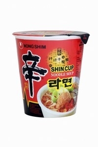 Nong Shim Shin( CUP )Hot&Spicy  Noodle Soup
