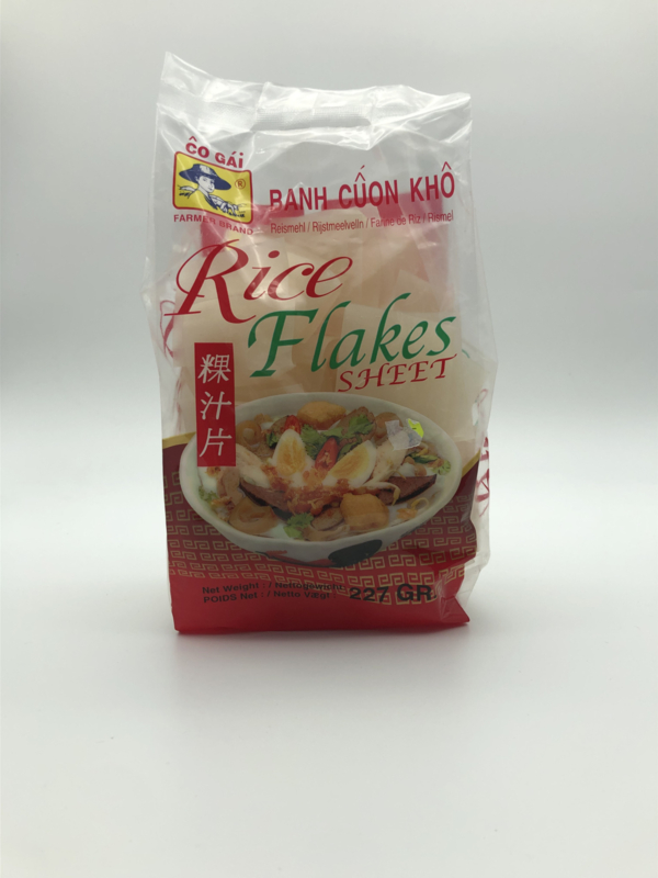 Farmer brand Rice Flakes Sheet 227gr
