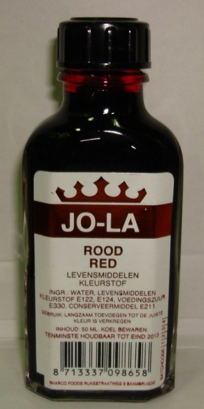 Jola rood kleurstof 50 ml