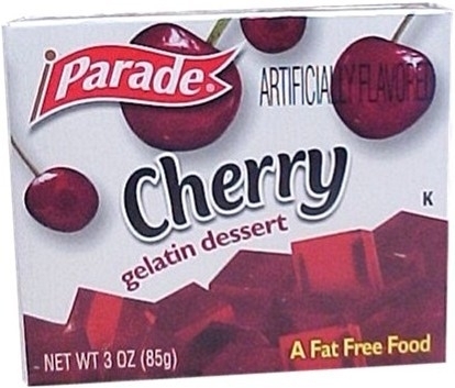 Parade Cherry gelatin dessert