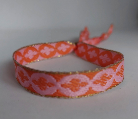 Armband pinkorange