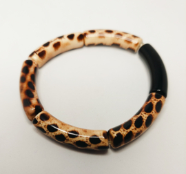 Tube armband panter