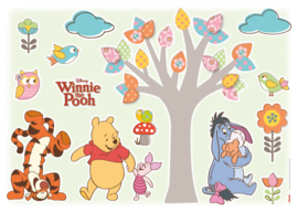 Wandsticker Winnie Pooh Nature Lovers 14014