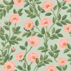 Cole & Son Historical Royal Palace 118/7014 Hampton Roses (met gratis lijm!)