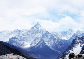 Fotobehang Berglandschap