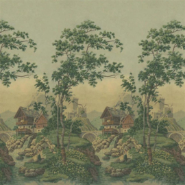 Designers Guild John Derian PJD6011/01 Castle Scene 1 (met gratis lijm!)