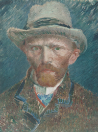 Dutch Painted Memories 8015 Self portrait Vincent van Gogh