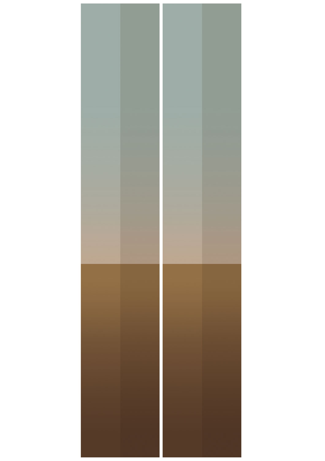 Kek Amsterdam Frans Uyterlinde Gradient Stripes FU-023 (met gratis lijm!)