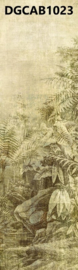 Khrôma Cabinet of Curiosities DGCAB1023 afm. 127cm x 300cm hoog Wander Leaf