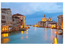 Fotobehang Canal Grande Venetië