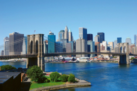 Fotobehang Brooklyn Bridge