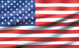 Fotobehang vlag USA