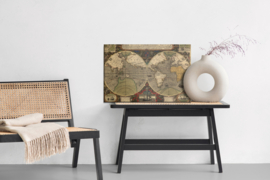 Canvasdoek Ancient World Map