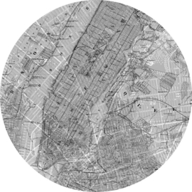 Komar D1-056 Map behangcirkel zelfklevend 125cm