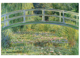 Fotobehang Waterlelie vijver (Claude Oskar Monet)