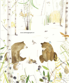 Eijffinger Wallpower Junior 364162 Chitchatting Bears