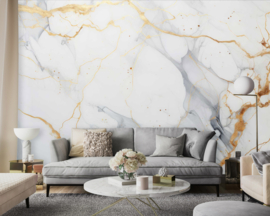 Fotobehang Marmer steen