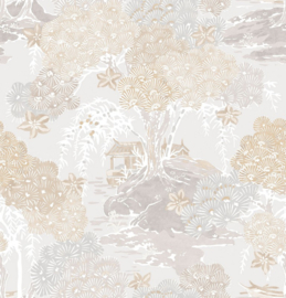 Hookedonwalls Scalamandré JV26031 Sea of Trees (met gratis lijm!)
