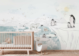 Annet Weelink Antartica Mural (met gratis lijm!)