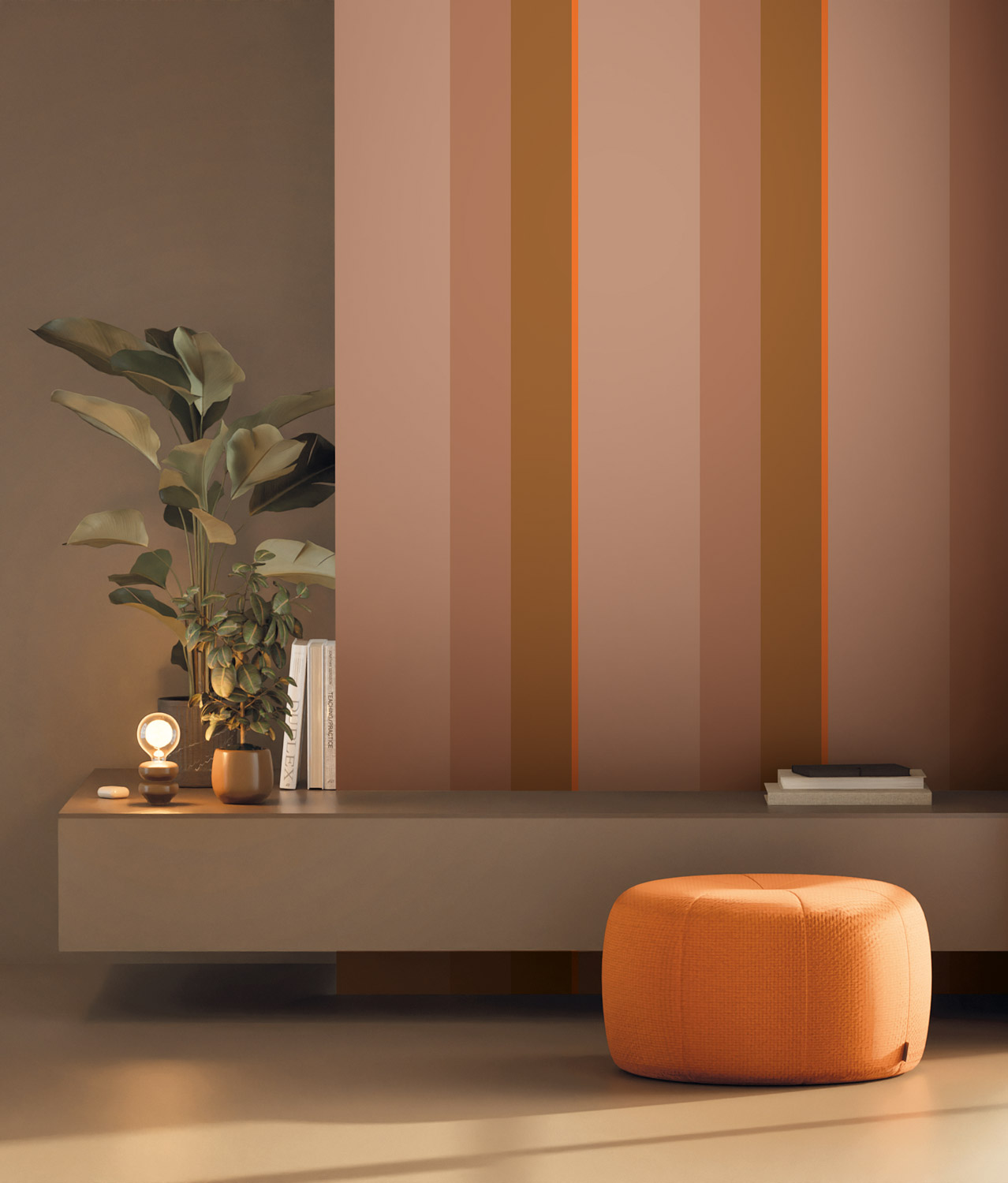 Kek Amsterdam Frans Uyterlinde Bold Stripes FU-002 (met gratis lijm!)