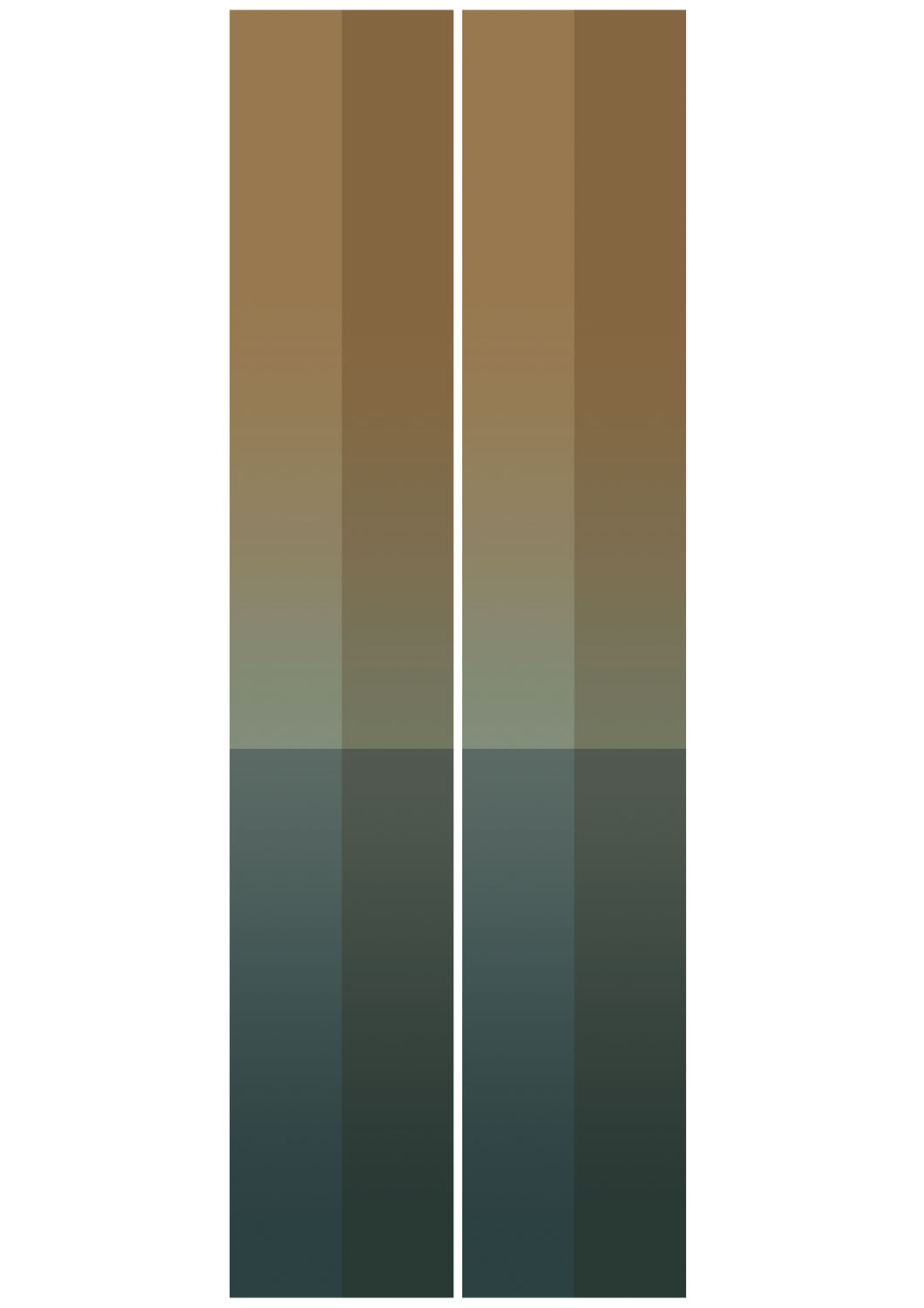 Kek Amsterdam Frans Uyterlinde Gradient Stripes FU-016 (met gratis lijm!)