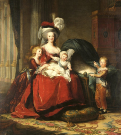 Fotobehang Marie Antoinette (Vigeé Le Brun)