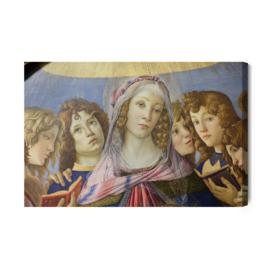Canvasdoek Sandro Botticelli „Madonna Of The Pomergate"