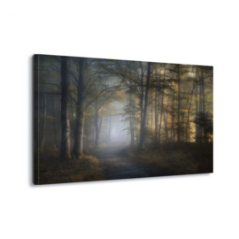 Canvasdoek In het bos